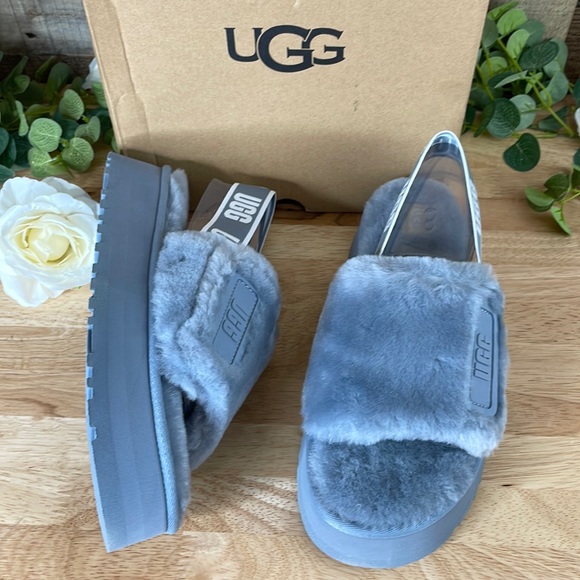 UGG Shoes - UGG Disco Slide Slippers 8M